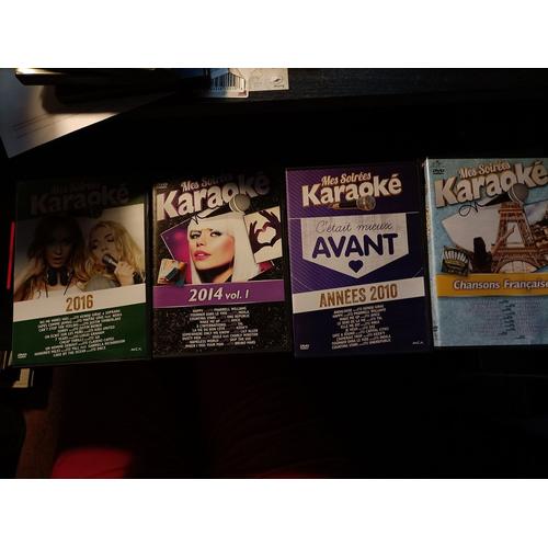 DVD - Mes soirées karaoké - Chansons française volume 3 et 4