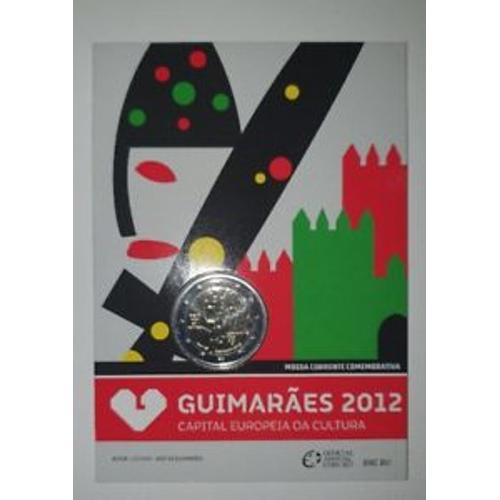 2 Euro Portugal 2012- Guimaraes - European Capital Of Culture - Bu Coincard
