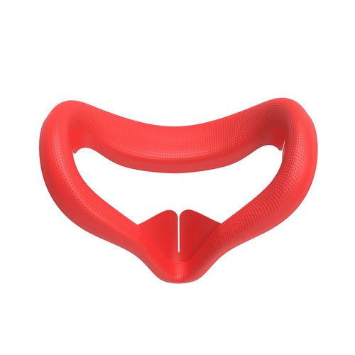 Housse De Coussin De Rembourrage En Silicone Pour Quest2 Oculus Quest 2 Accessoires Smart 3d Virtual Reality Vr Lunettes Casque Casque Set,Red