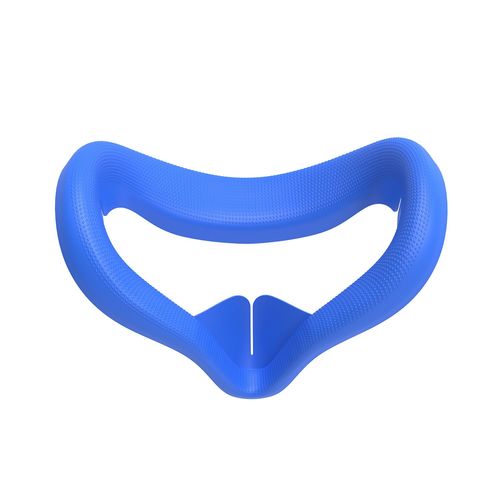 Housse De Coussin De Rembourrage En Silicone Pour Quest2 Oculus Quest 2 Accessoires Smart 3d Virtual Reality Vr Lunettes Casque Casque Ensemble,Bleu