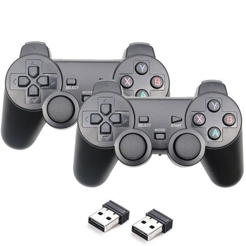 Manette De Jeu Sans Fil 2.4g Pour Téléphone Android/Pc/Ps3/Tv Box Joystick Contrôleur De Jeu Pour Accessoires De Jeu Super Console X, 2 Pieces- Chine