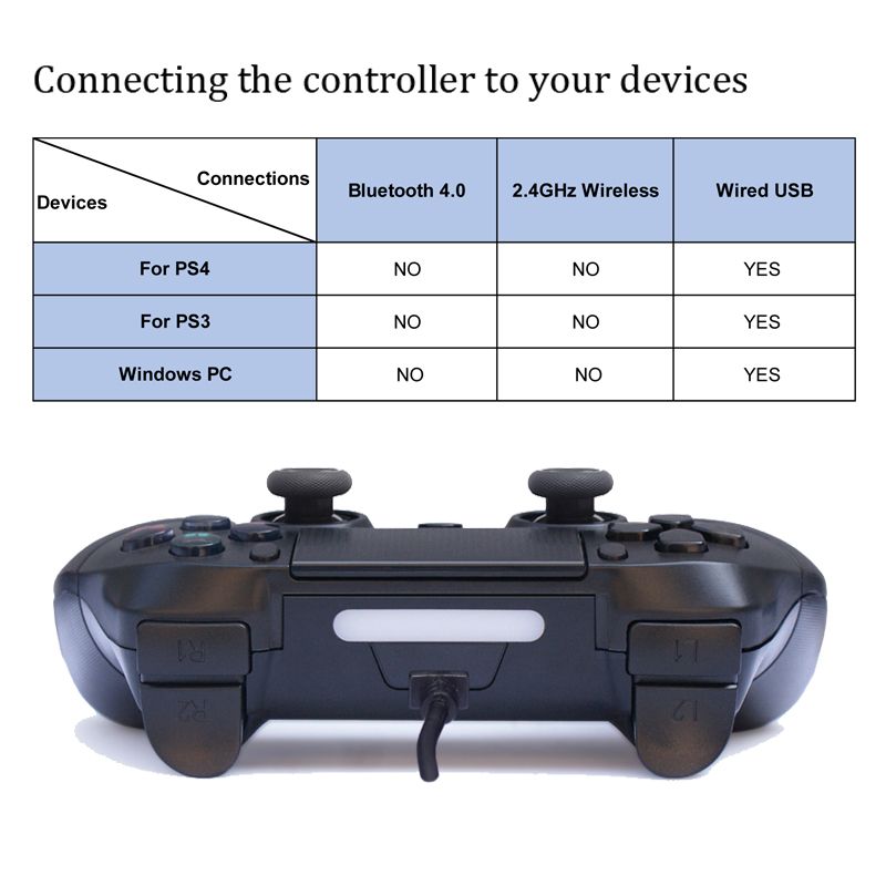 Manette De Jeu Filaire Pour Manette De Jeu Ps4 Manette De Je... - 7