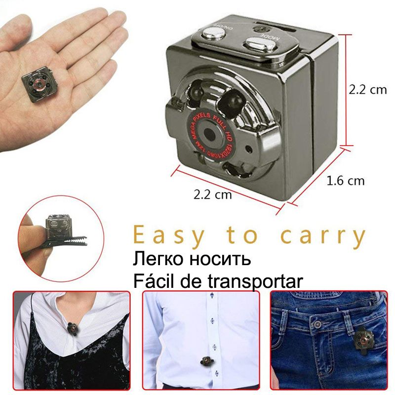 Sq8 Sq 8 Smart 1080p Hd Petit Secret Micro Mini Camra Vido... - 6
