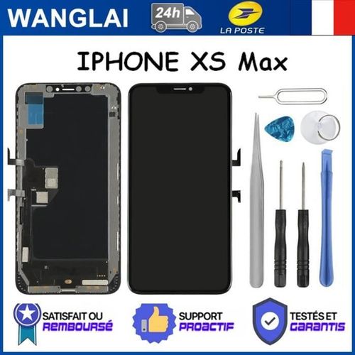 Vitre Tactile + Écran Lcd Iphone Xs Max Noir + Kit Outils