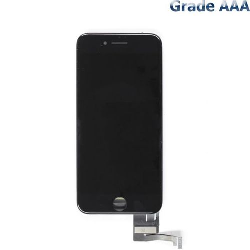 Ecran Iphone 8 Plus Noir Lcd + Vitre Tactile Sur Chassis