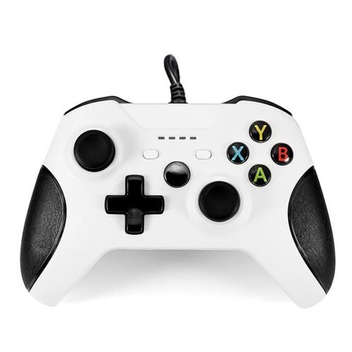 Contrôleur Filaire Pour Microsoft Xbox One Console Usb Pc Game Controller Gamepad Mando Controle, Blanc- Chine