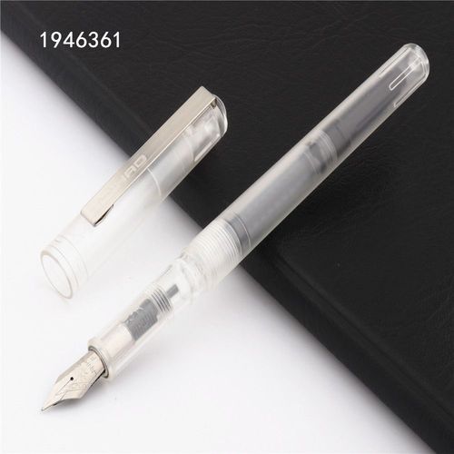 Jinhao-Stylo Plume 994 Couleurs,Plume Fine,Fournitures De Bureau Pour Étudiants - Type Transparent White