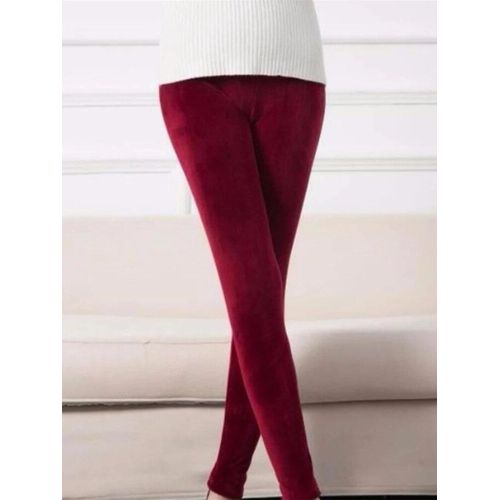 Hakci-Leggings Chauds En Velours Optique Pour Femme,Pantalon Décontracté Double Face,Haute Artificiel Asticité,Qualité Supérieure,Automne Hiver,Toxique