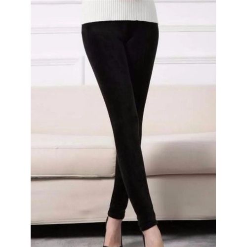 Hakci-Leggings Chauds En Velours Optique Pour Femme,Pantalon Décontracté Double Face,Haute Artificiel Asticité,Qualité Supérieure,Automne Hiver,Toxique