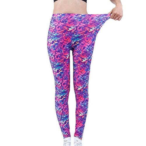 Ysdnchi-Leggings Moulants Avec Lettres Imprimées Pour Femmes,Pantalons De Fitness À Haute Élasticité,Style Tendance