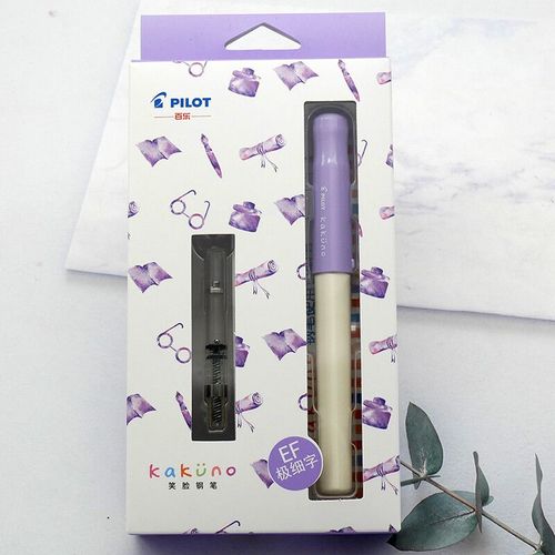 Kawaii Pilote Kakuno Stylo Plume Stylo À Encre Mignon Smiley Visage Staacquering Fournitures Scolaires Bureau Pour 2020 Meilleur Cadeau Fka-1sr - Type Violet Wink-M 0.5mm