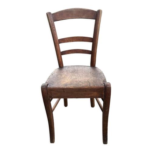 Chaise Rustique Bois Bois