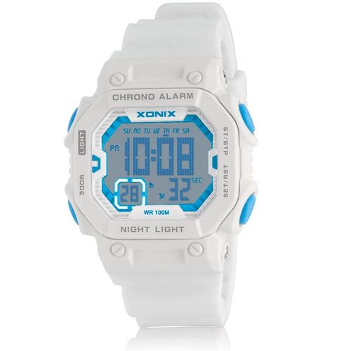 Golden-Montre Électronique Numérique Étanche Pour Couple Et Parent-Enfant,Chronographe Shoe,Chronomètre D'alarme,Natation De Plongée,Nouvelle Tendance,100m,Nf - Type Kz-001