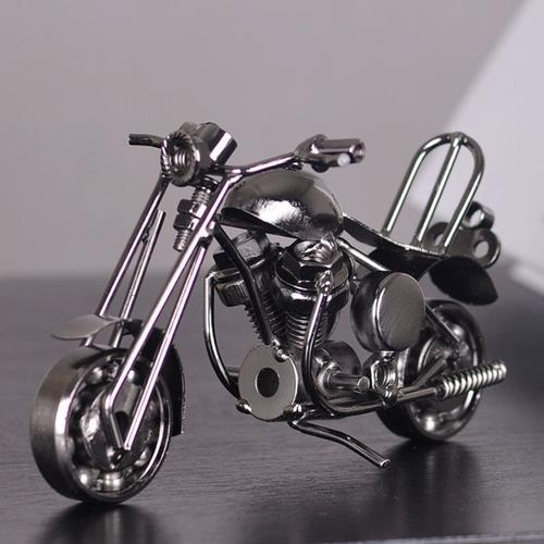 Mini Véhicules À Moteur De Moto En Métal Moulé Jouets Artisanaux Créatifs Pour Enfants Meilleure Collection Cadeaux Kits De Construction De Maquettes