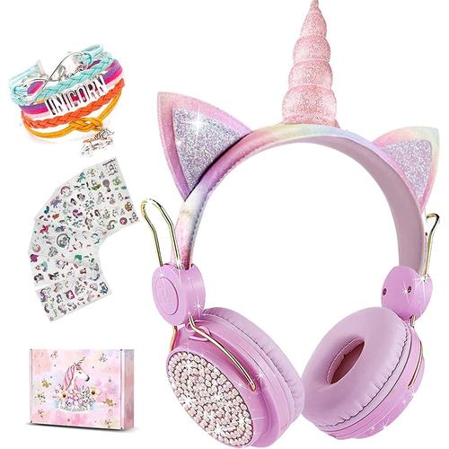 Disponible en stock Licorne Casque Audio Enfant, Casque Bluetooth
