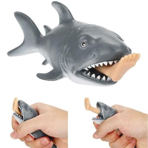 Jouet Anti-Stress À Presser 1 Pièce Jambe De Requin Créative Jouet En Plastique Amusant Cadeau Simulation D'animaux Gag Amusant