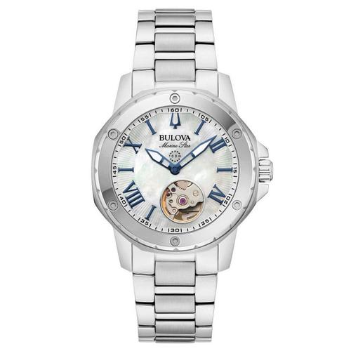 Ladies Watch Bulova 96l326, Automatic, 35mm, 10atm