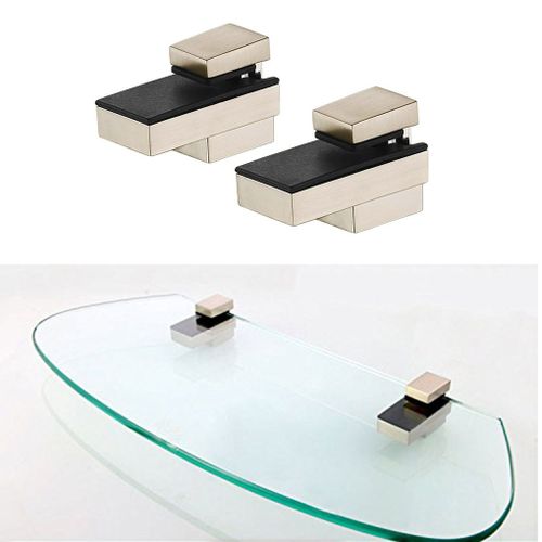 2 Supports D'étagères Murales En Bois, Ajustables, En Alliage De Zinc, 3-20mm/3-28mm/3-15mm/3-20mm