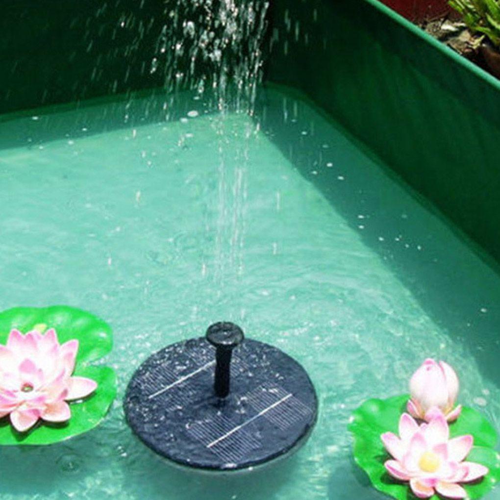 Mini fontaine solaire flottante pour jardin, piscine, étang
