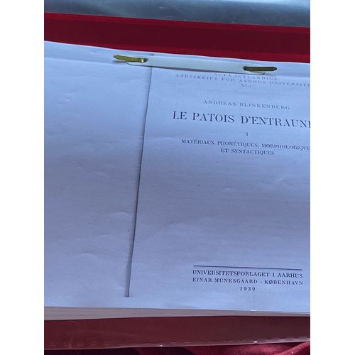 Le Patois D’Entraunes 
