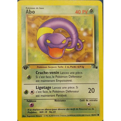 Abo 46/62 Set Fossile Edition 1 Fr