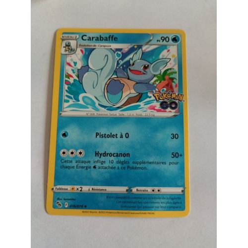 Carte Pokémon Carabaffe