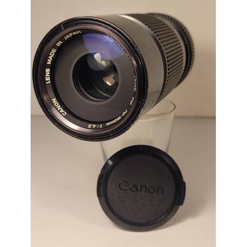 Canon 70-210mm f/4.5 Zoom Lens - Monture Canon FD 70mm 210 mm 1:4.5 4,5