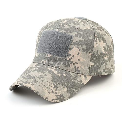 Casquette De Baseball Réglable Tactique Été Crème Solaire Chapeau Camouflage Armée Militaire Camouflage Airsoft Chasse Camping Randonnée Casquettes De Pêche