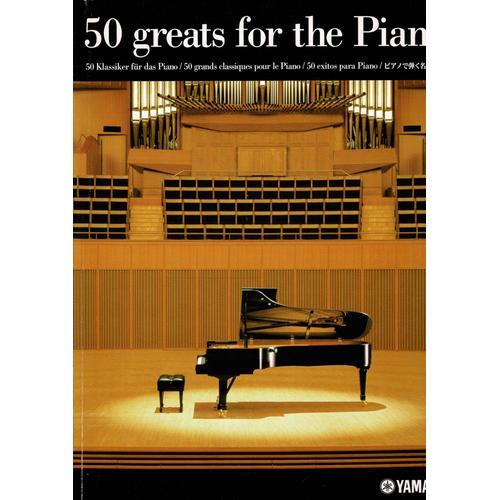 50 Greats For The Piano Editions Yamaha