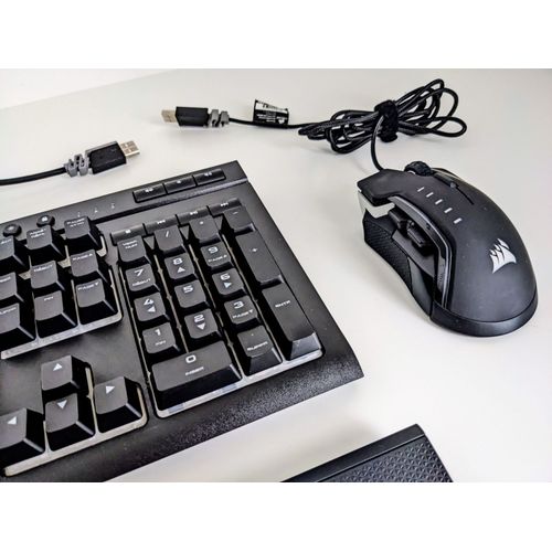 Pack Corsair gaming Clavier K68 RGB + Souris Glave RGB