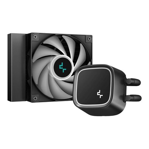 Deepcool LE300 Marrs - Système de refroidissement liquide de processeur - (pour : LGA1155, LGA1150, LGA1151, AM4, LGA1200, LGA1700, AM5) - cuivre - 120 mm - noir