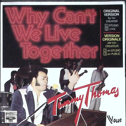 Timmy Thomas - Why Can't We Live Tougether - Soul - 1972