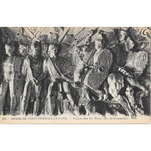 Carte Postale Musée De Saint-Germain En Laye (78) / Trajan Chez Les Daces (Arc De Constantin) - Années 20