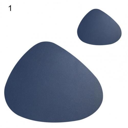 Set de tapis de tasse isolant thermique en Faux cuir écologique, napperon de Table, accessoires de cuisine pour la maison, 1 ensemble, offre spéciale