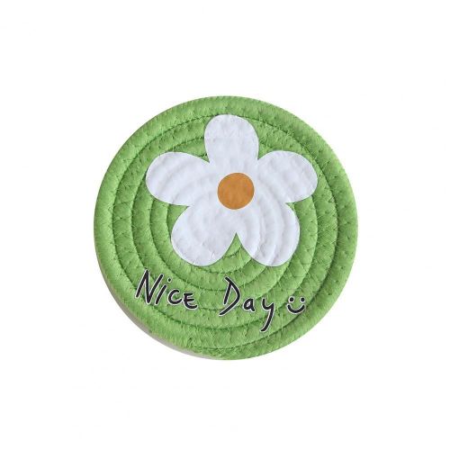 Napperon motif fleur, décoration de maison, imperméable, antidérapant, tampons de tasse, tasse à lait, tasse à café, dessous de verre, accessoires de cuisine