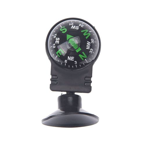 Boussole De Navigation Noire À 360 Degrés, Pour Voiture, Bateau, Camion, Boule De Poche, Tableau De Bord, Montage Sur Tableau De Bord