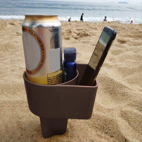 Porte Gobelet De Boisson En Plastique, 2 Pièces, Pour Fête D'été, Plage, Portable, Accessoires De Natation