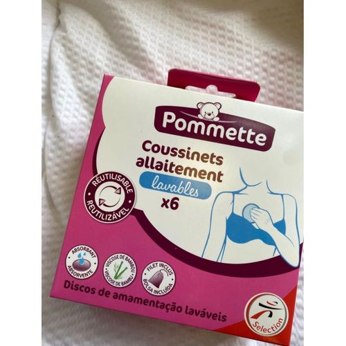 Coussinets D'allaitement Lavable Pommette