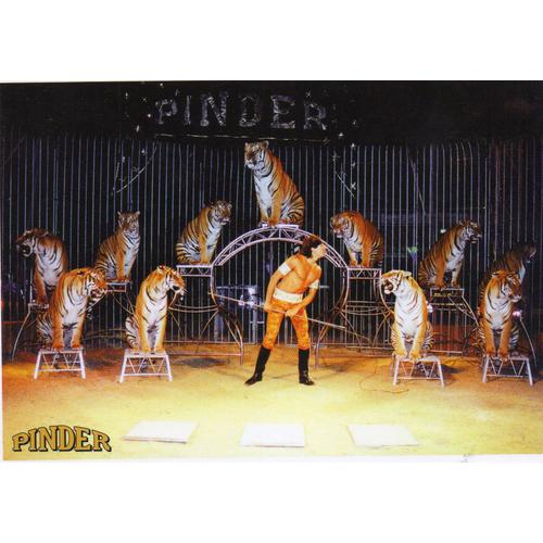 Carte Postale Xx Eme Siecle Theme Cirques - Cirque Pinder Jean Richard