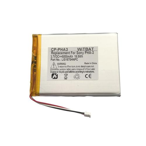 Batterie de remplacement,Convient pour la batterie d'amplificateur de casque Sony PHA-3 LIS1570HNPC