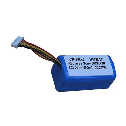Batterie de remplacement,Convient pour la batterie de haut-parleur Bluetooth Sony SRS-XB3 SRS-XB30 ID659