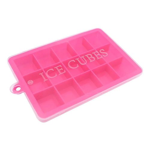 Plateau À Glace En Silicone Avec Couvercle,15 Grilles,Moule À Glaçons De Qualité Alimentaire,Forme Carrée,Accessoires De Bar De Cuisine