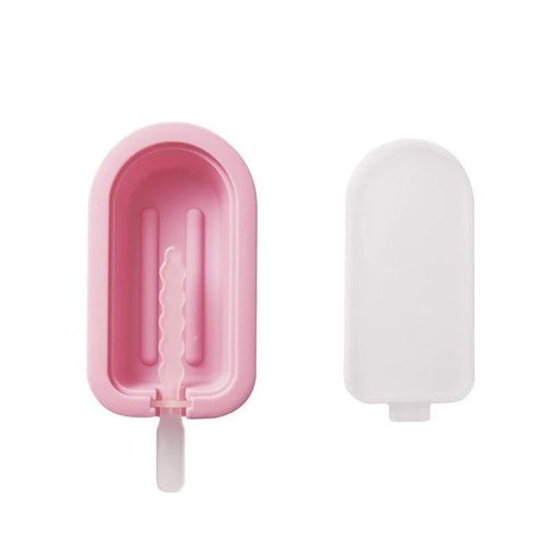 Moule À Glaçons En Silicone Réutilisable,1 Pièce,En Forme De Bande D'amour,Fait À La Main,Pour Faire Soi-Même Des Desserts Popsicle,Avec Des Légumes Et Des Bâtons