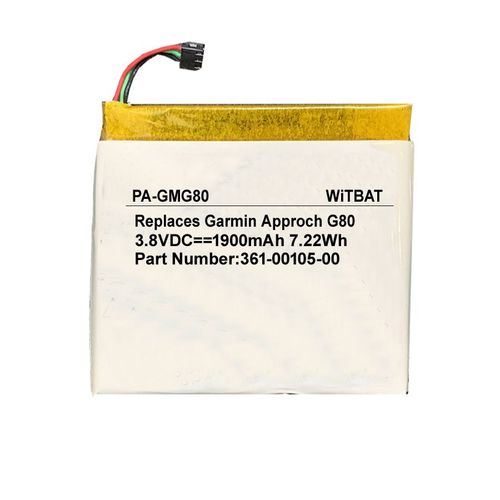 Batterie de remplacement,Convient pour la batterie GPS Garmin Edge 1030 361-00105-00