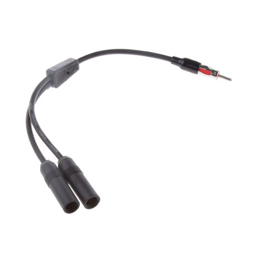 Adaptateur Universel D'antenne Pour Autoradio Motorola, 1 Mâle À 2 Femelles