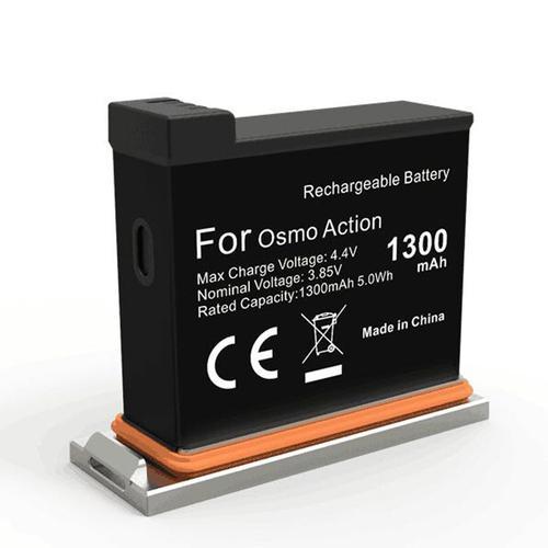 Batterie de remplacement,Convient pour la batterie de caméra d'action DJI Osmo Action AB1