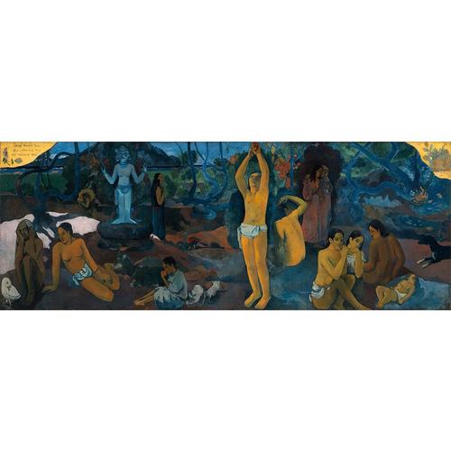 Peintures célèbres de Gauguin d'où venons-nous, toile, affiches et imprimés, tableau d'art mural pour salon, décoration de la maison 40x50cm no frame