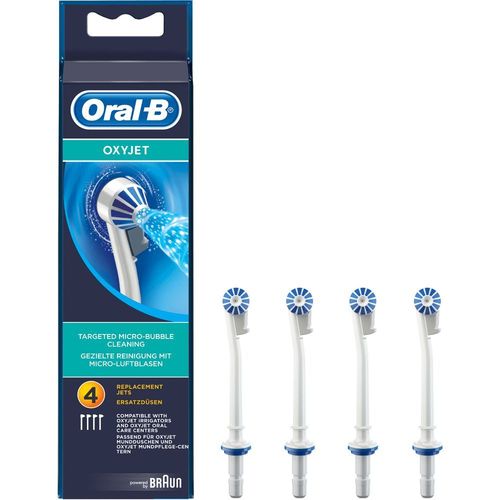 Oral-B Oxyjet ED17-4 - Tête de rechange - pour irrigateur oral (pack de 4)