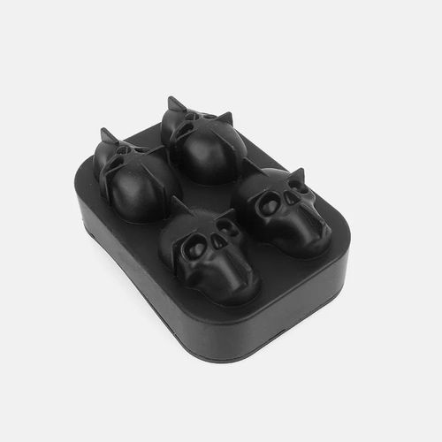 Moule À Glaçons En Silicone Tête De Mort 3d,Moule À Chocolat,Crème Glacée,Outil De Bricolage,Whisky,Vin,Cocktail,Best Sless