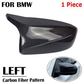 Couvercle De Rétroviseur Latéral En Fiber De Carbone/Abs, 2 Pièces, Pour Bmw X5, X6, E70, E71, 2008 ? 2013